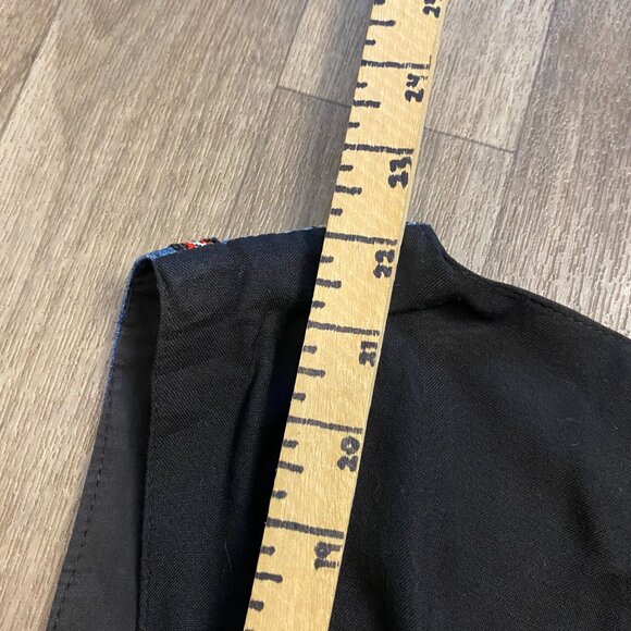 DD Designs Vintage Patchwork Striped Vest Size Small Retro Dapper - Picture 6 of 6